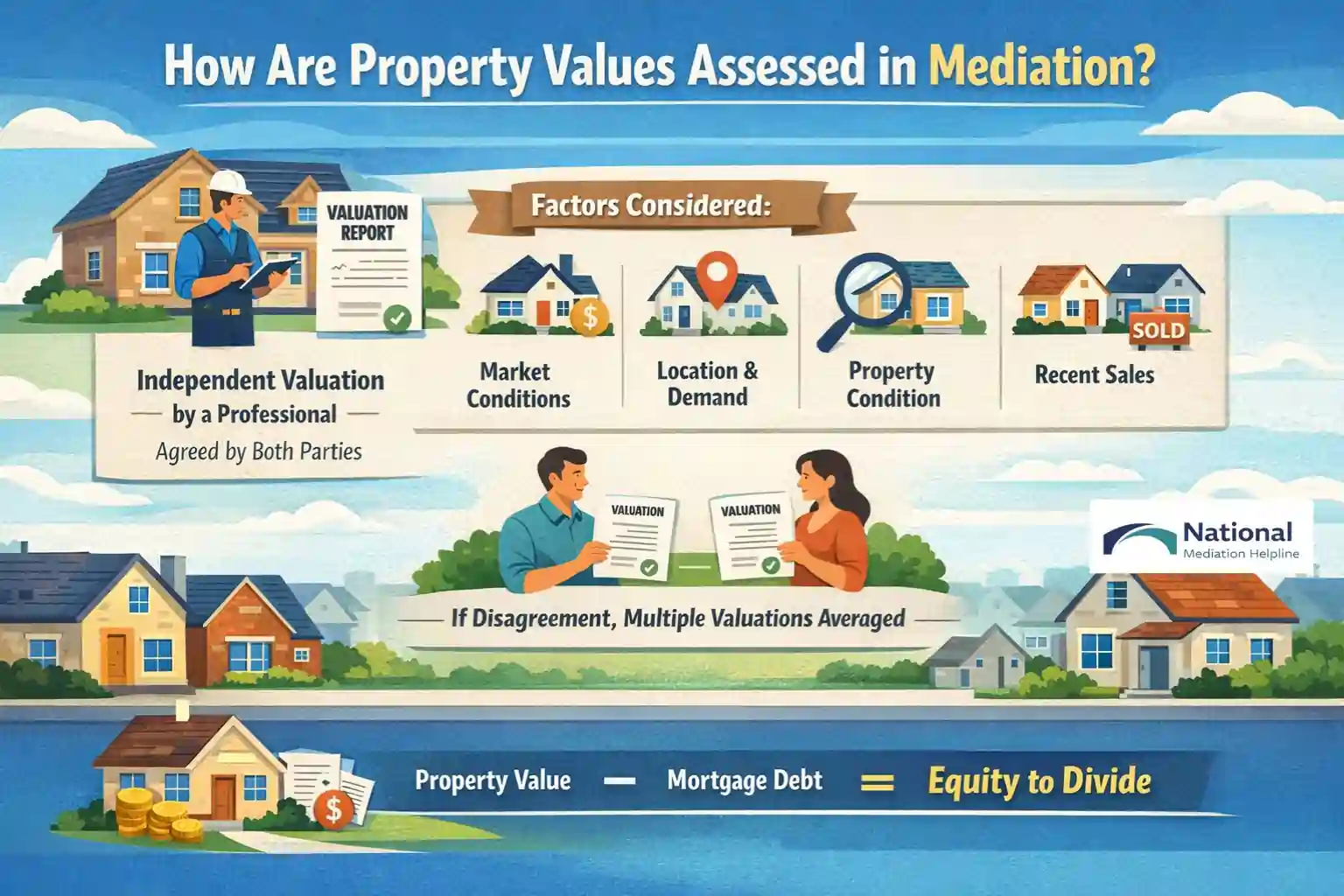 How Are Property Values Assessed in Mediation Plymouth?