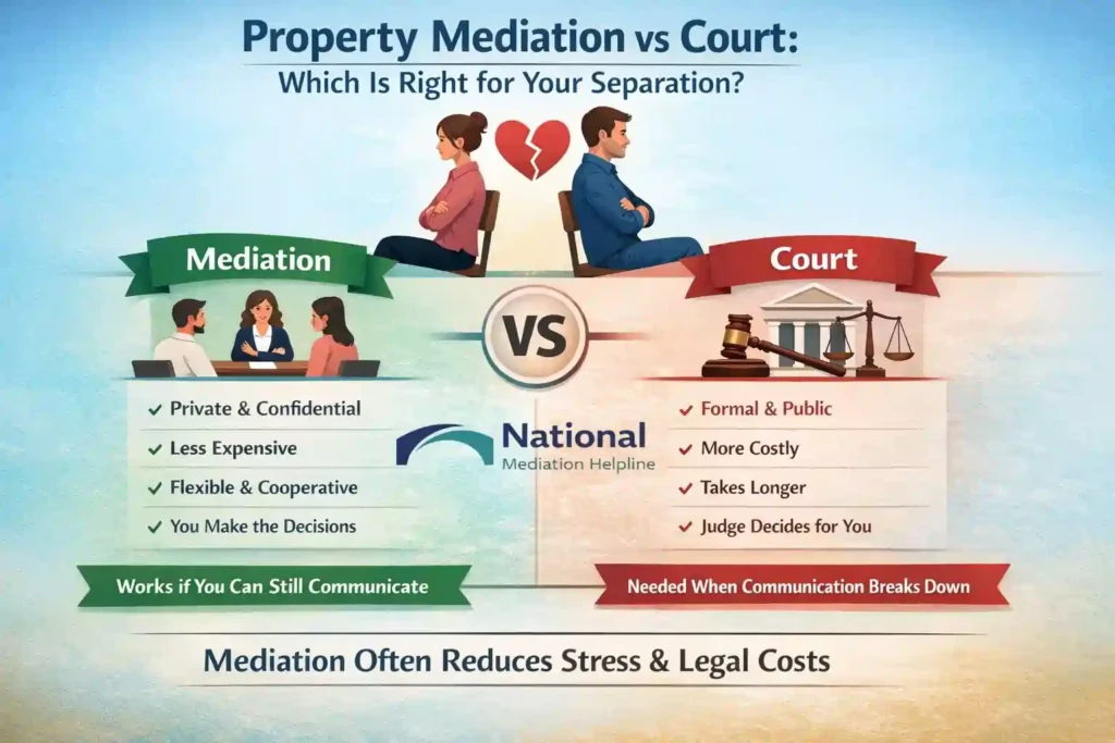 Property Mediation vs Court: Which Is Right for Your Separation Plymouth?